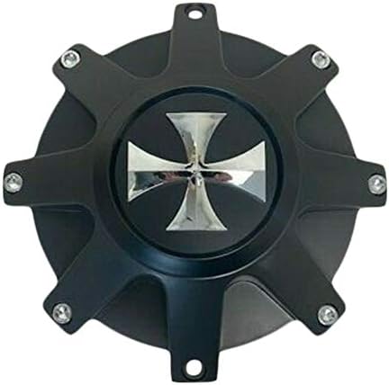 Tapa rueda Offroad Cross Logo Negro