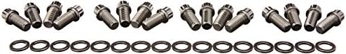 Kit 16 Pzas Pernos Acero Inox 300 12 Puntos