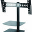 Soporte TV inclinable giratorio 2 estantes AV 37-60pulg