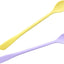 2 Cucharas Silicona 10pulg Doble Extremo para Mezclar