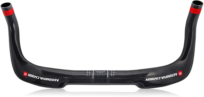 Manillar triatlón 31,8mm barras aero Bullhorn carbono