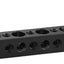 Soporte abrazadera doble puerto 0.748pulg para estudio 4.094in