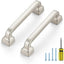 25 Manijas Níquel Cepillado 3-3/4" para Gabinete Cocina