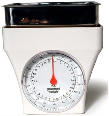 Báscula cocina acero inox con libro calorías