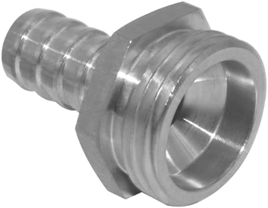 Manguera jardín 1/2x3/4 pulg GHT conector agua