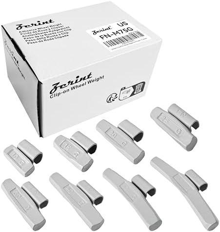 Kit Pesos Rueda FN-M75G 75 Pzas Gris 10-60g
