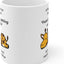 Taza café mujer dueña mascota jirafa 325ml