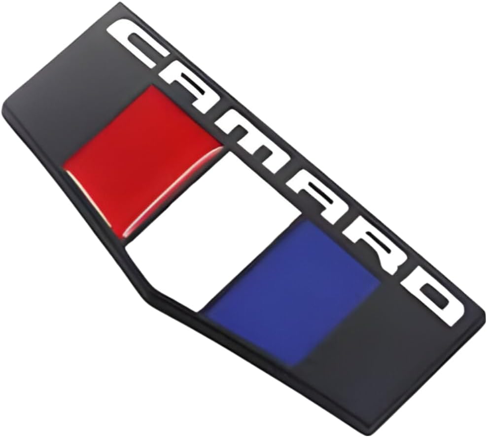 2 Pzas Emblemas 3D Metal Camaro SS RS ZL1 Derecho Izquierdo