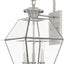 Farol pared exterior 3 luces color bronce