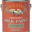 Pintura agua leche 1gal verde albahaca