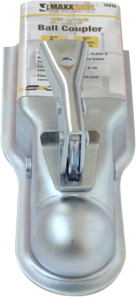 Acoplador remolque lengüeta recta 3 3500lbs