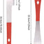 2 herramientas colmena acero inox gancho J y L para apicultor
