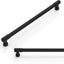 10 Tiradores Gabinete Cocina 10pulg Negro Mate