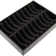 Brazalete titular negro 20 ranuras 9.45x6.89x1.77