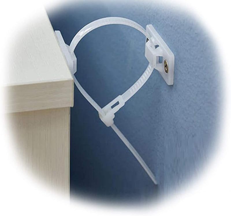 6 Correas antipunta para muebles seguridad bebés