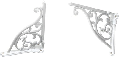 Soporte pared 8" pack 2 servicio pesado vintage