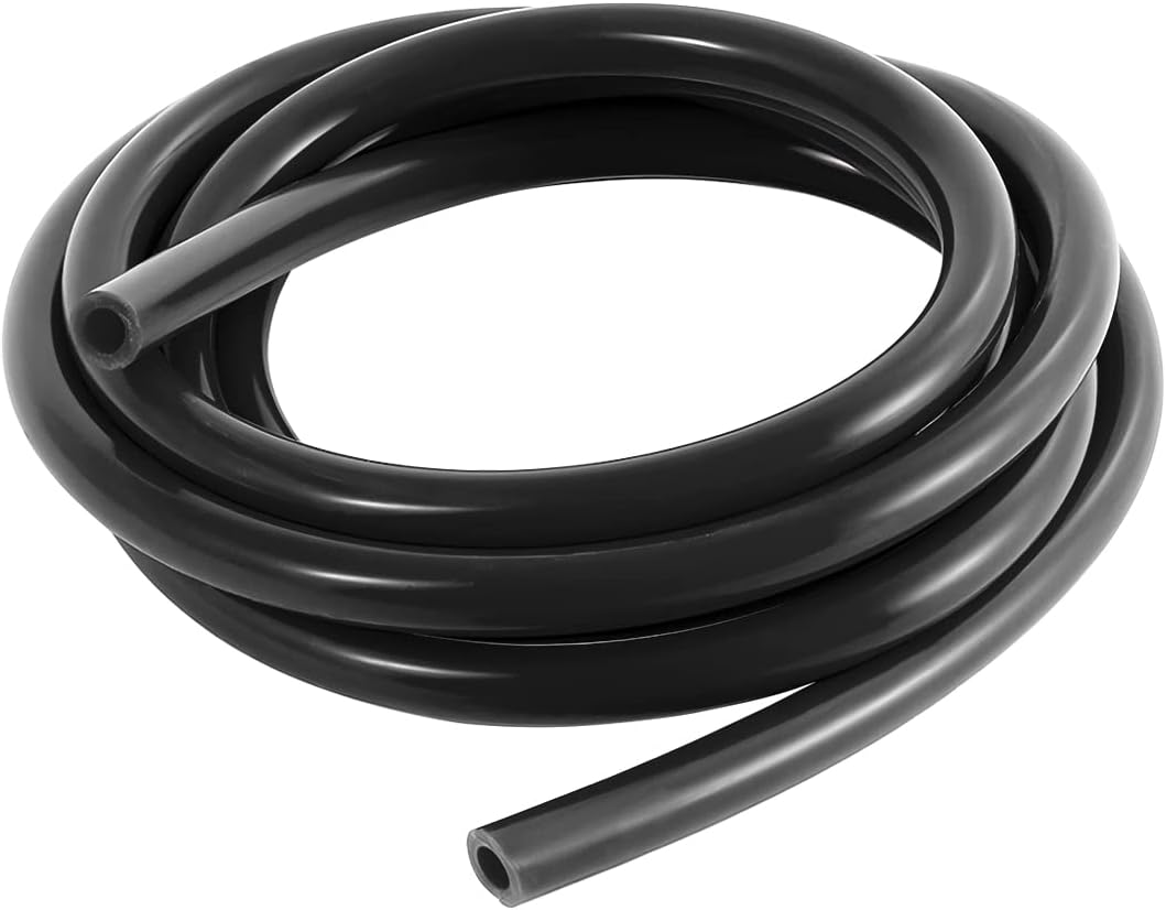 Manguera vacío silicona 10ft 1/4pulg 130PSI negro