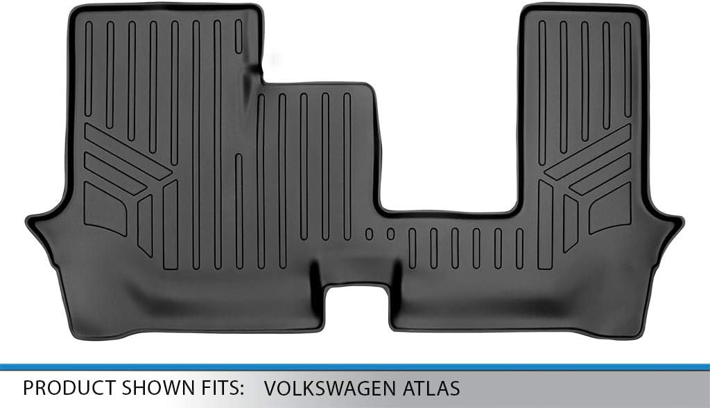 Alfombrillas tercera fila negro VW Atlas 18-25