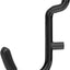 Ganchos metal 1/4" para tablero clavijas 60pzas negro