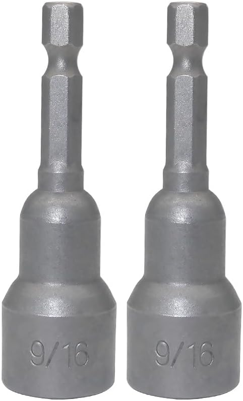 Brocas magnéticas vástago hexagonal 2 pzas 9/16pulg