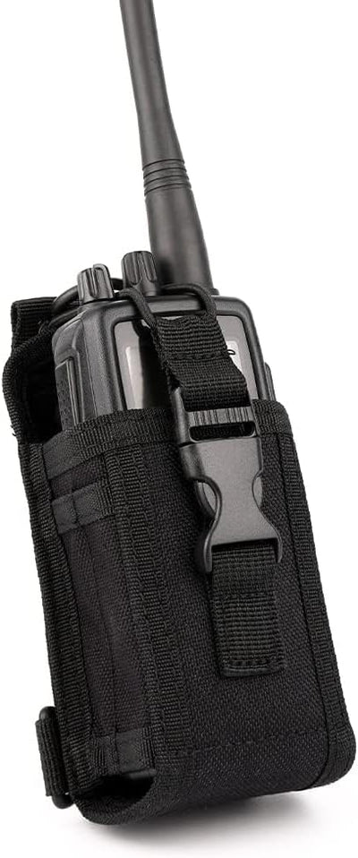 Funda MOLLE Soporte Radio Táctica Universal con Correa Ajustable