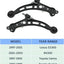 Brazo control inferior Lexus ES300 RX300