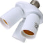 Divisor de enchufe luz LED E26 E27 86V-240V PBT