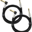 2 Cables Guitarra 1/4pulg Macho a Macho 6.6pies