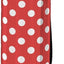 Botella agua deportiva lunares rojos y blancos 32oz sin BPA