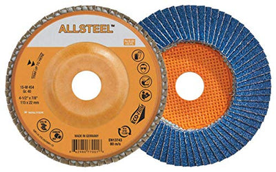 Pack 10 Discos Solapa 7pulg Grano 40 Abrasivo