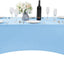 2 Manteles Elastano Universal 8x4x6ft Color Niebla Azul