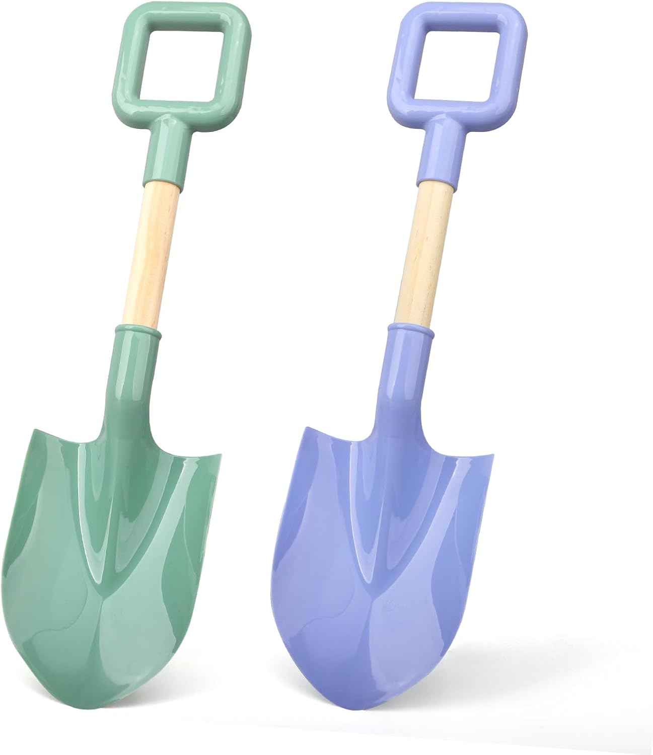 Pala arena madera 16" niños adultos jardinería 2 Uds
