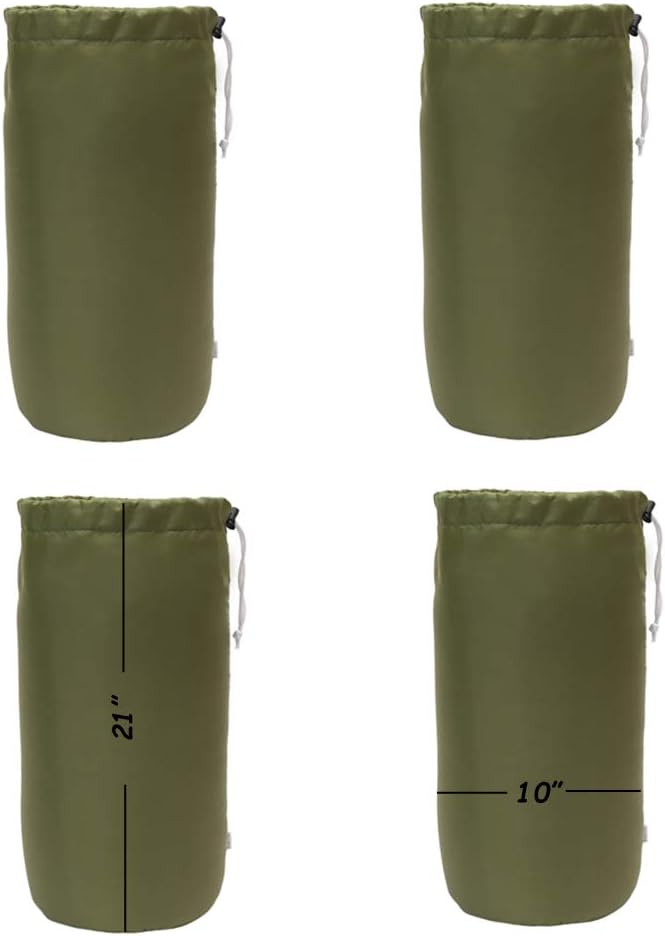 Bolsa saco resistente al agua con cordón 4 pzas