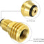 Adaptador tanque propano válvula POL a QCC1 latón