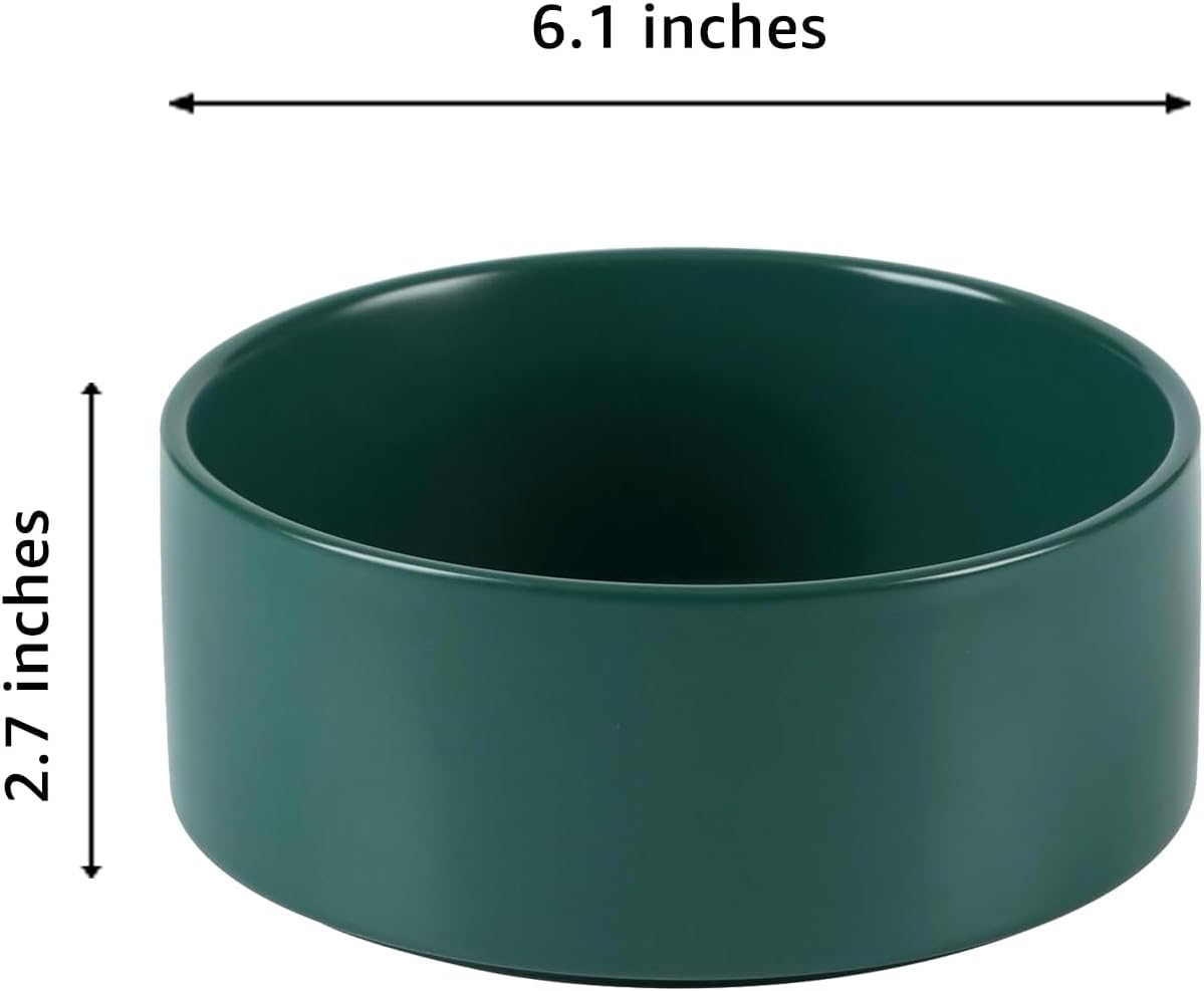 Cuencos cerámica antideslizante para perros 28oz