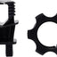 Aisladores alambre cerca clips poste negro 50