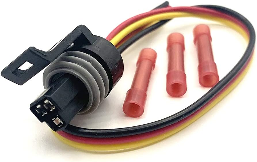 Conector sensor presión aceite 3 pines Honeywell Buick