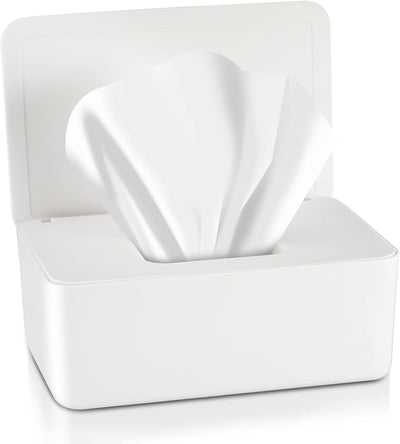 Soporte hojas secadora con tapa plástico blanco