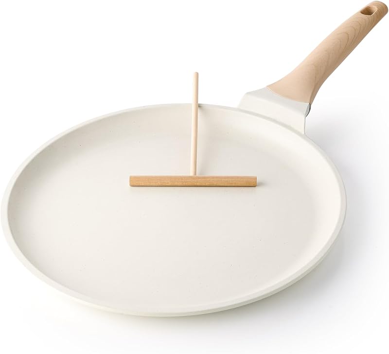 Sartén crepas antiadherente 12pulg comp inducción sin PFOA