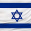 Bandera Israel 3x5ft poliéster doble costura ojales latón
