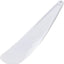 Espátula vienesa plástico hornear 9.25pulg blanco