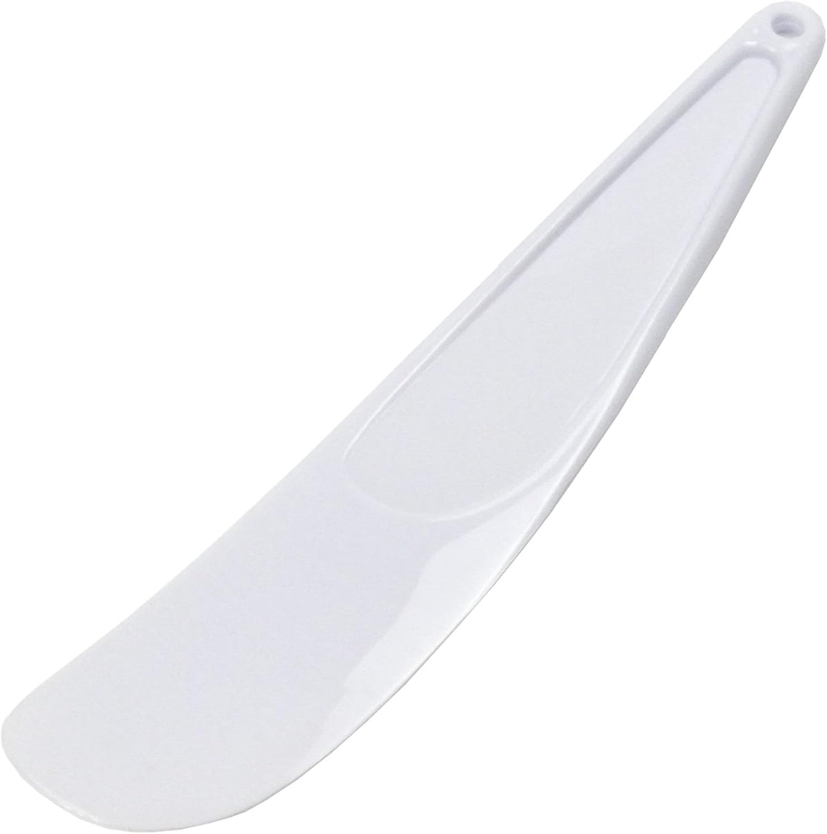 Espátula vienesa plástico hornear 9.25pulg blanco