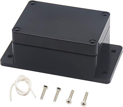 Caja conexiones plástico ABS IP65 universal negro