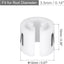 Marcador colgar ropa tamaño M 0.138" blanco set 100