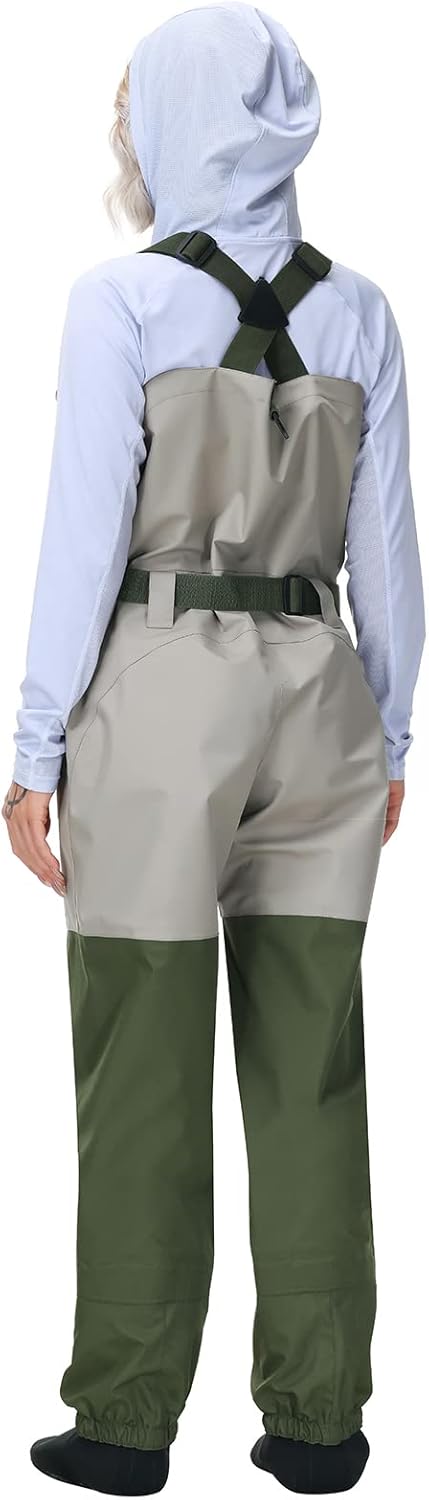 Vadeadores transpirables para mujer pesca impermeables
