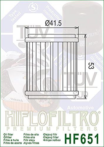 Filtro aceite HF651 Premium Individual