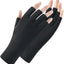 Guantes UV seda hielo sin dedos para mujer al aire libre