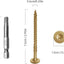 Tornillos cubierta 3" resistentes madera 150uds