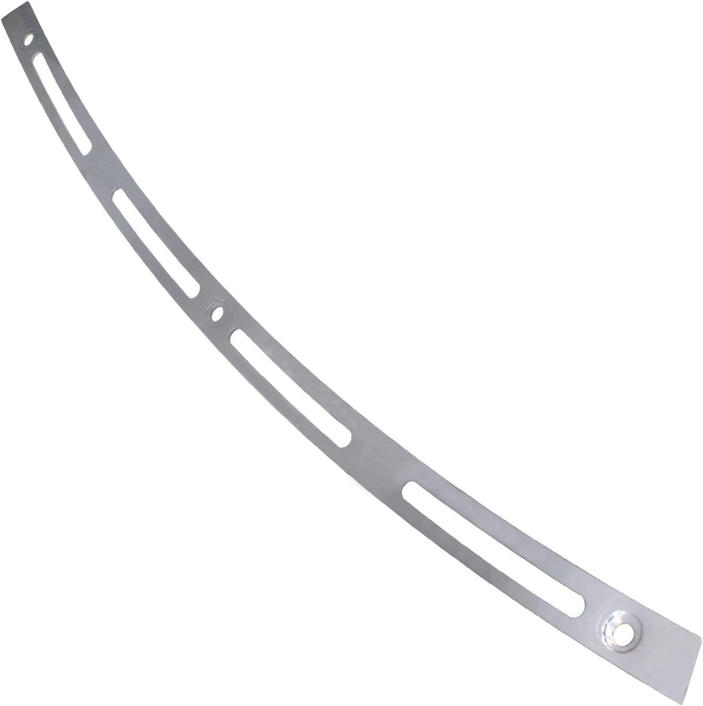 Moldura parabrisas acero inox ranurado comp Harley 96-13