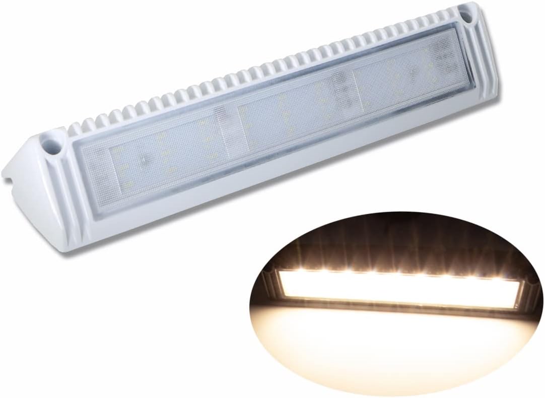 Lámpara inundación LED 13" 3000K 12/24V CC blanco